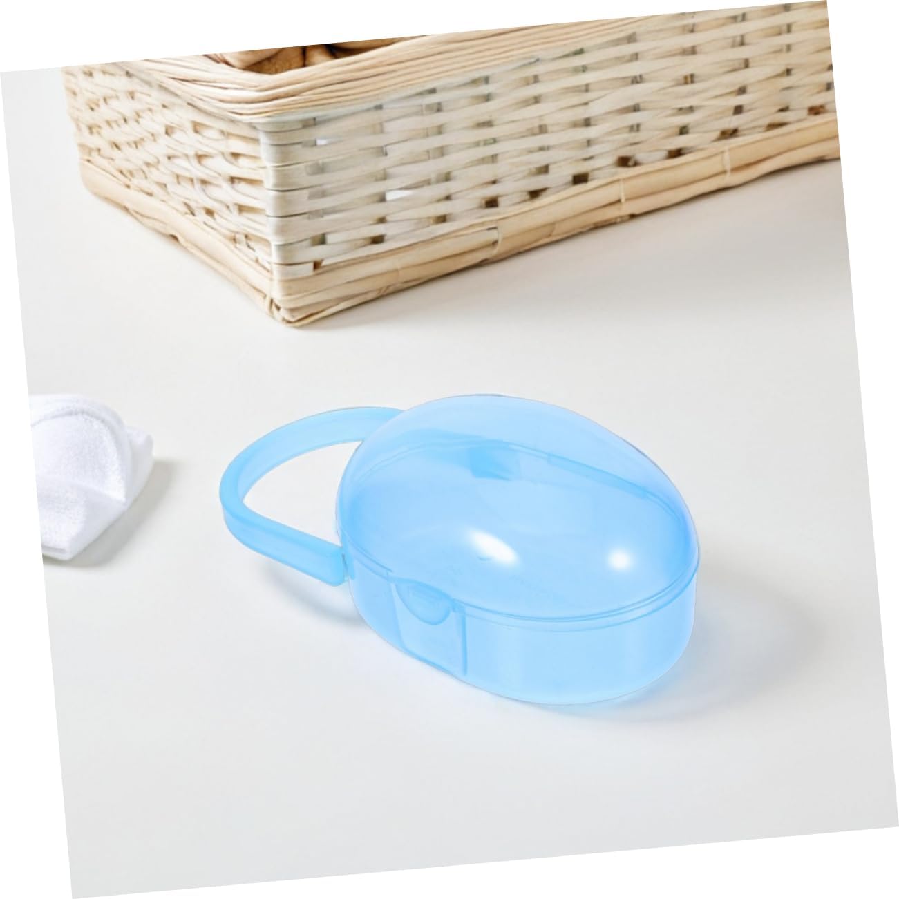 Yardwe 10pcs Portable Nipple Holder Case for Travel Compact Design for Diaper Bags Organizes Pacifiers Lightweight for Parents the Go