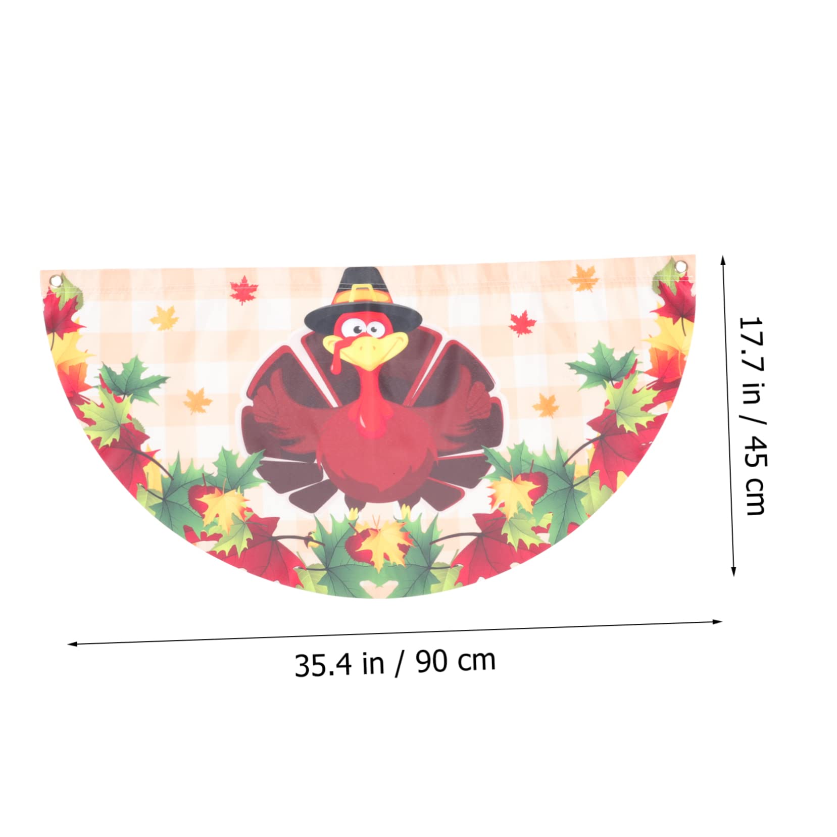 Supvox 5 Sätze Thanksgiving-fan-banner Gartenflagge Outdoor-gartenfahne Happy Thanksgiving-banner Fahnen Im Freien Gartenfahne Ernten Herbstflagge Flaggen Colorful Polyester 2 Stück * 5