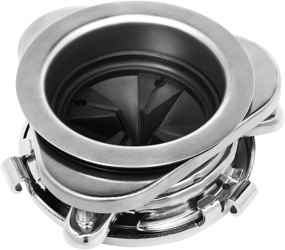 KOHLER ‎11352SN Disposal Flange, Vibrant Polished Nickel Food Waste