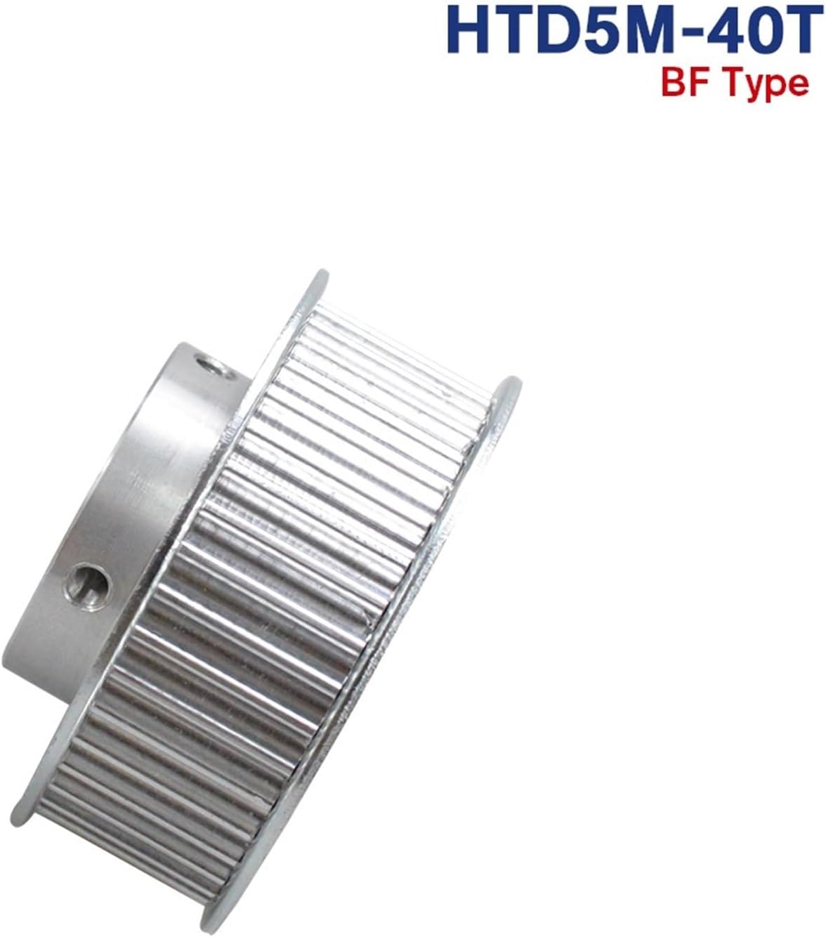 5M BF Type 40T Pulley Inner Bore 8/10/12/14/15/16/17/20/22/24/25mm 40Teeth 5mm Pitch 16/21mm Width HTD Belt Pulley(14mm-Keyway 5x2.3mm,1PC_for Belt Width 15MM)