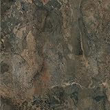 NEXUS Dark Slate Marble 12 Inch x 12 Inch Self Adhesive Vinyl Floor Tile #448 20 PACK