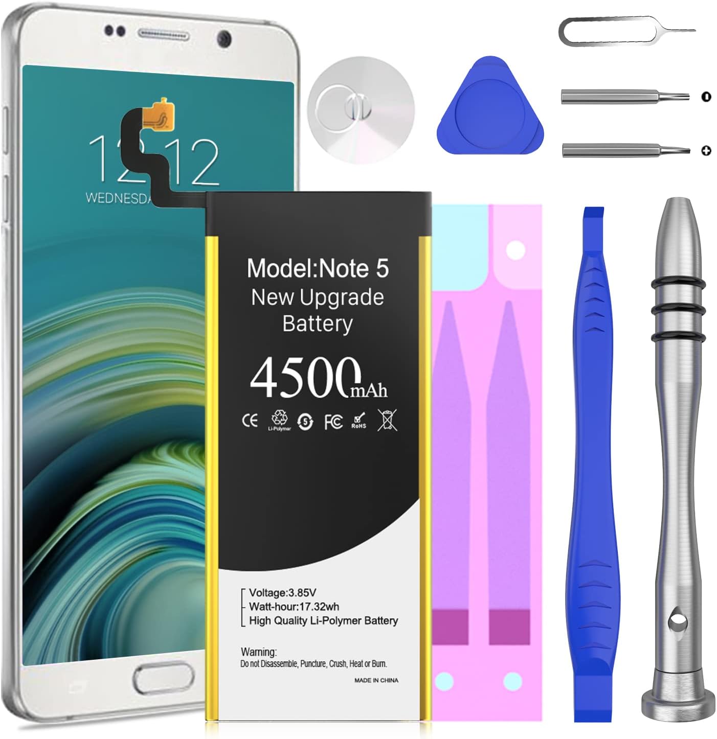 4500mAh Li-Polymer Battery for Samsung Galaxy Note Nigeria Ubuy