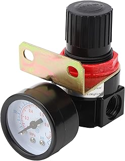 Air Pressure Regulator Inline Air Regulator Air Compressor Regulator,AR2000 Air Source Filter Processor Pneumatic Regullation Pressure Regulator Air Vent Valve