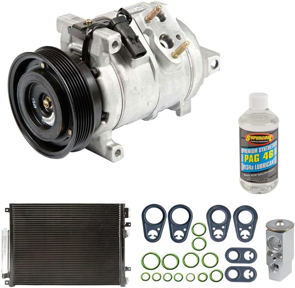 For Chrysler 300 & Dodge Charger OEM AC Compressor w/Condenser Drier - BuyAutoParts 61-86922R5 New