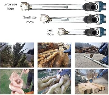 Manpa Connection Tool Extension Lengths of 5-1/2 In and 9-7/16 In For Use With Belt Cutter and Multi Cutter for Woodworking, Shaping and Powercarving