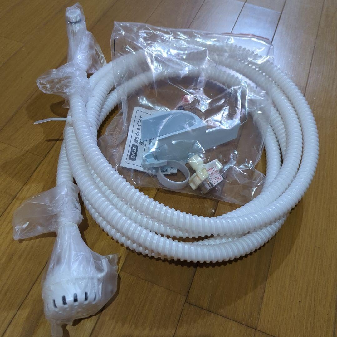 洗濯機用排水ホース ホワイト