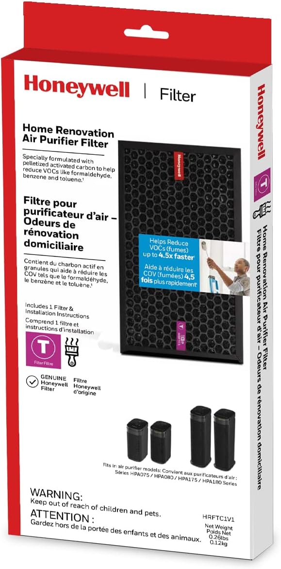 Honeywell Enhanced VOC Filter- Home Renovation