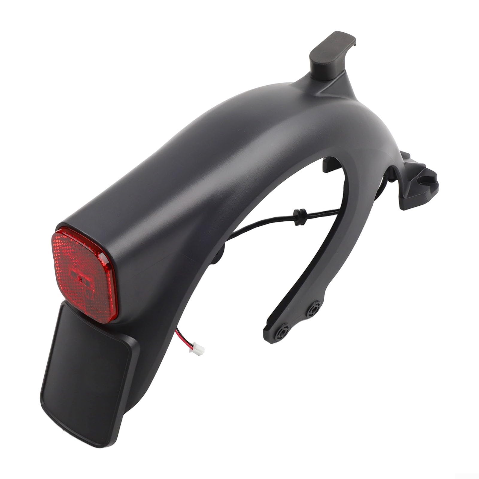 Guardabarros trasero Ninebot Max G2 protector abs soporte luz negra