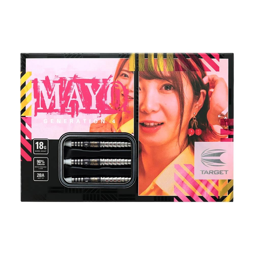 新品　 森田真結子選手モデル　ダーツ　バレル　マヨ ジェネレーション4 Amazon | TARGET JAPAN PRIME SERIES MAYO G4 マヨ ジェネレーション4