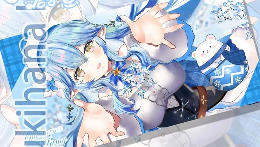 プレイマット ホロ 雪花ラミィ ラミィ ②（ブシロード ラバー