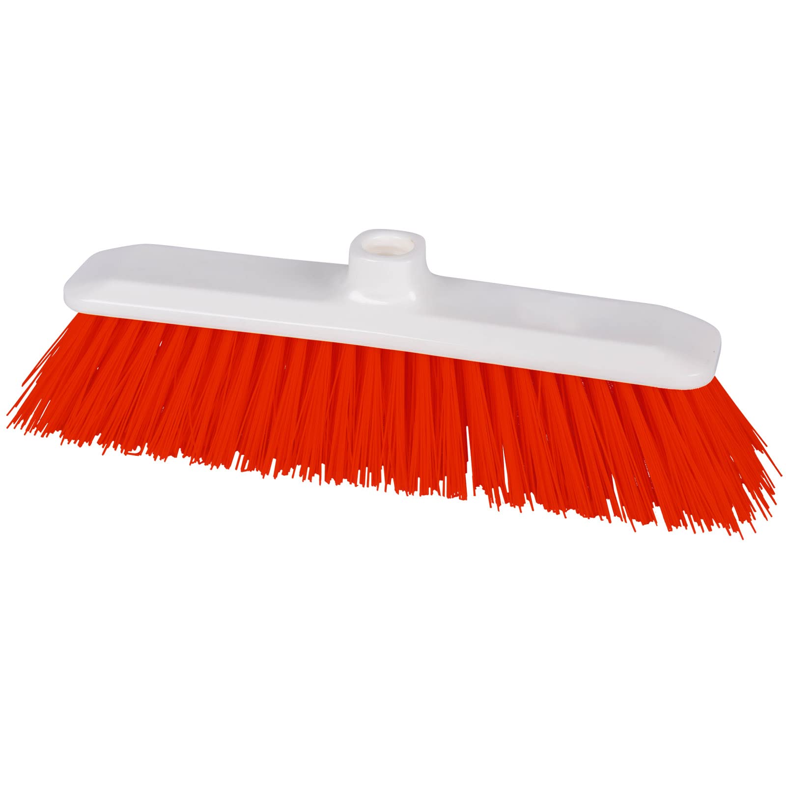 La Briantina Scopa HACCP Igienica per Ambienti e Contatto con Alimenti 28 cm, Atossica e Sterilizzabile, Setole Rigide, Codice Colore Rosso
