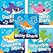Baby Shark Stickers - Prizes 100 per Pack