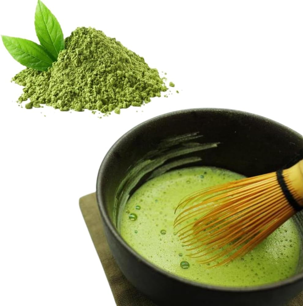 Nikou Trzepaczka do herbaty, miotła matcha, naturalny bambusowy proszek (72 prongi)