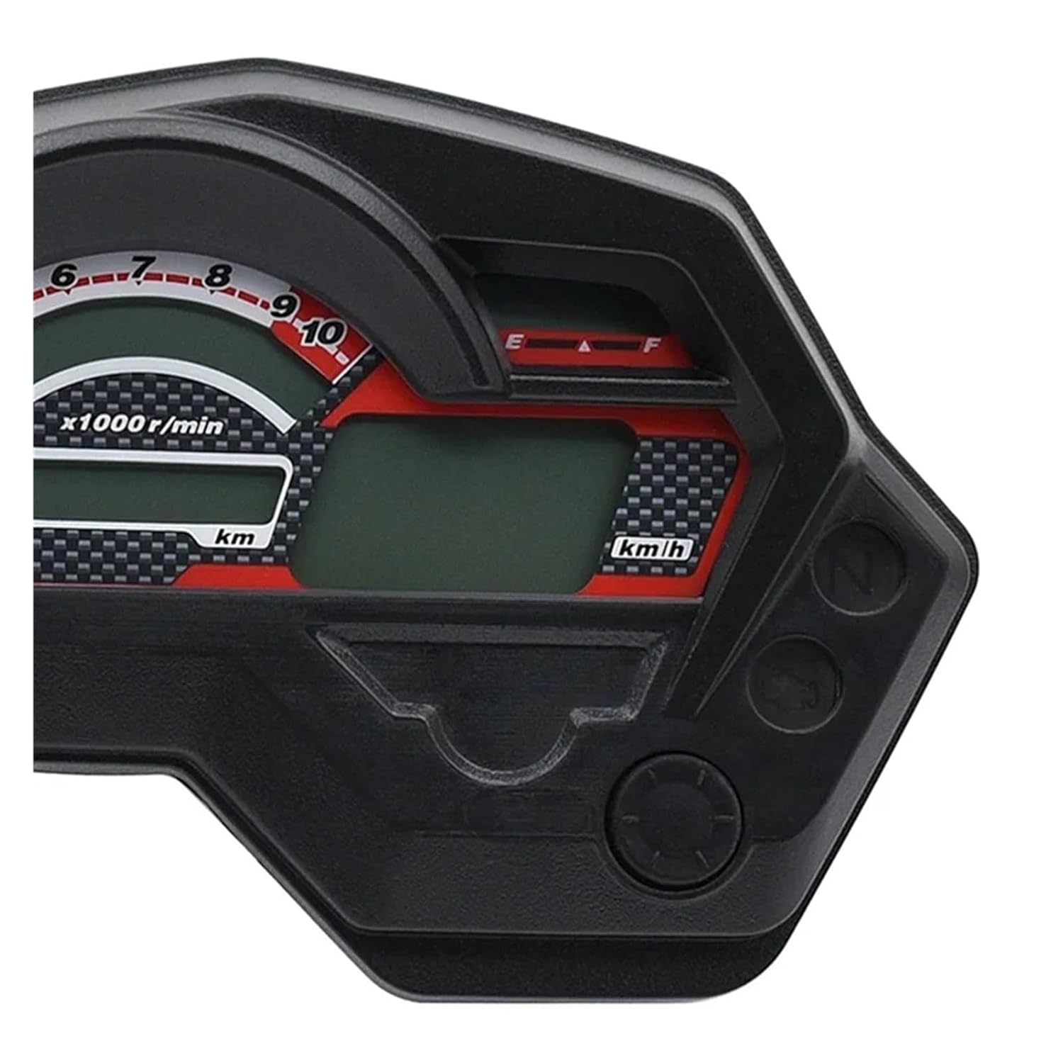 Motorcycle Speedometer Tachometer Motorcycle Speedometer 10000 RPM Tachometer Dashboard Screen Display Indicator Gauge for YA&MAHA FZ16 FZ 16