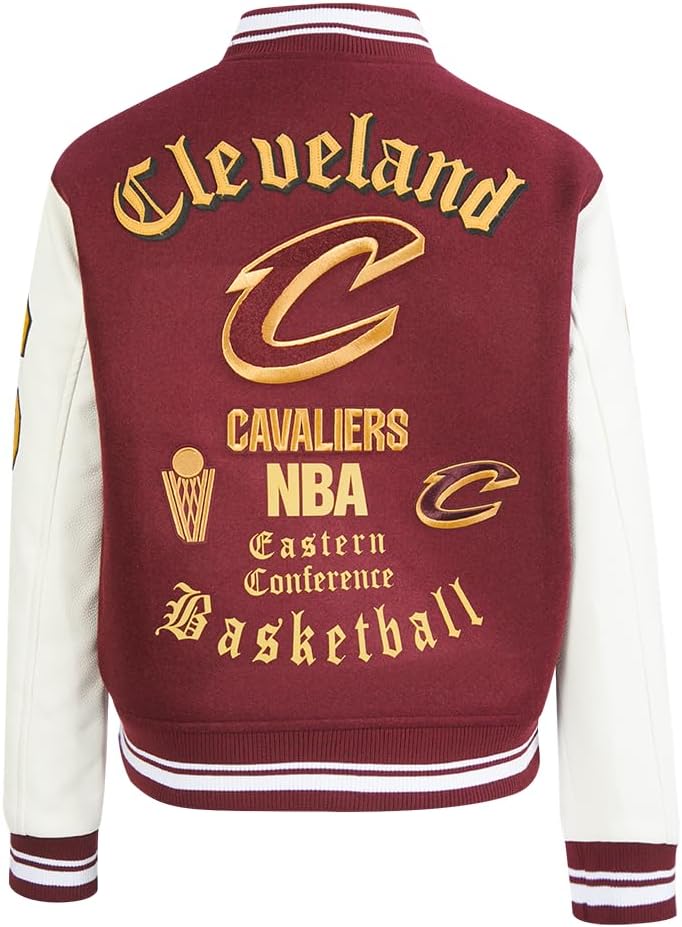 Pro Standard Womens NBA Old English Varsity Jacket