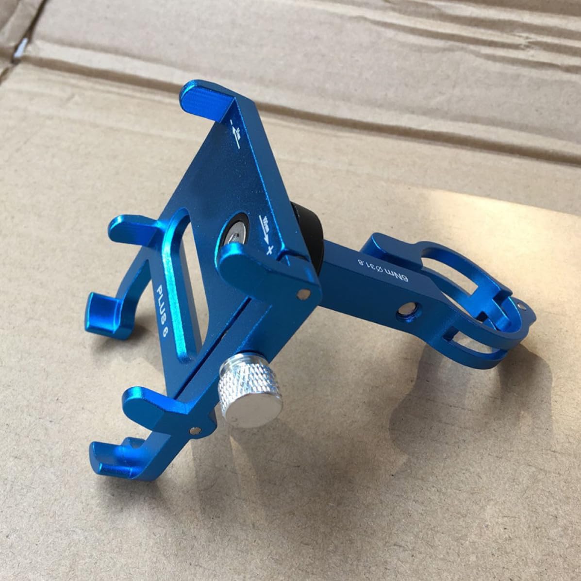 Gadpiparty Soporte Azul para Ajustable Aleación de Aluminio Teléfono Móvil