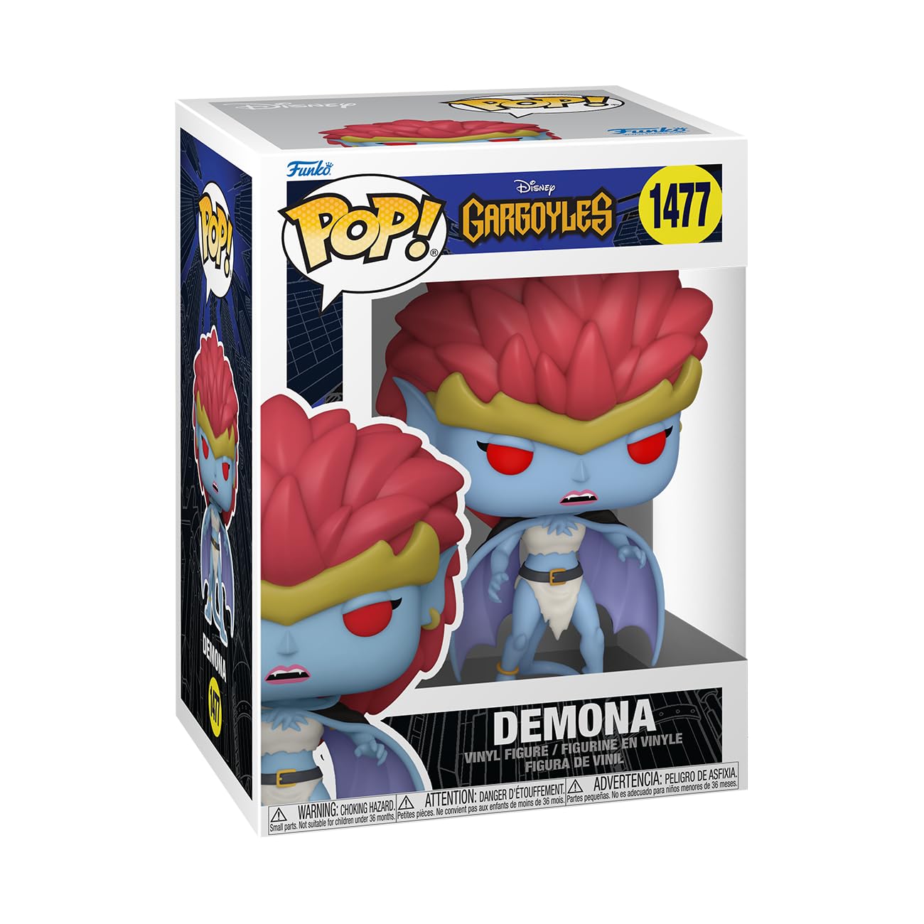 Funko Pop! TV: Gargoyles, Demona, (Angry), Collectable Vinyl Figure, Gift Idea, Official Merchandise, Toys for Kids & Adults