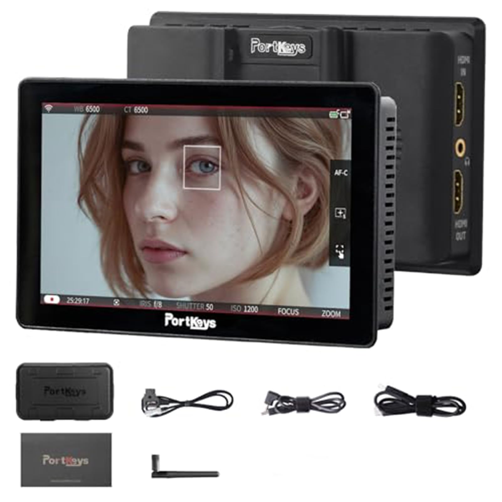 Amazon.co.jp: Portkeys LH5P II 5.5インチ 2200 nit 4K HDMI タッチ