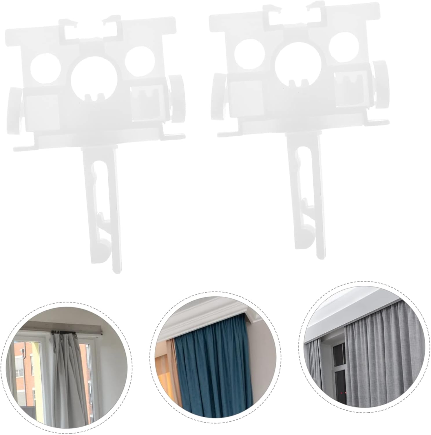 Cabilock 2packs Vertical Blinds Replacement Pulley for Easy Repair of Vertical Curtains Simple Installation for Use