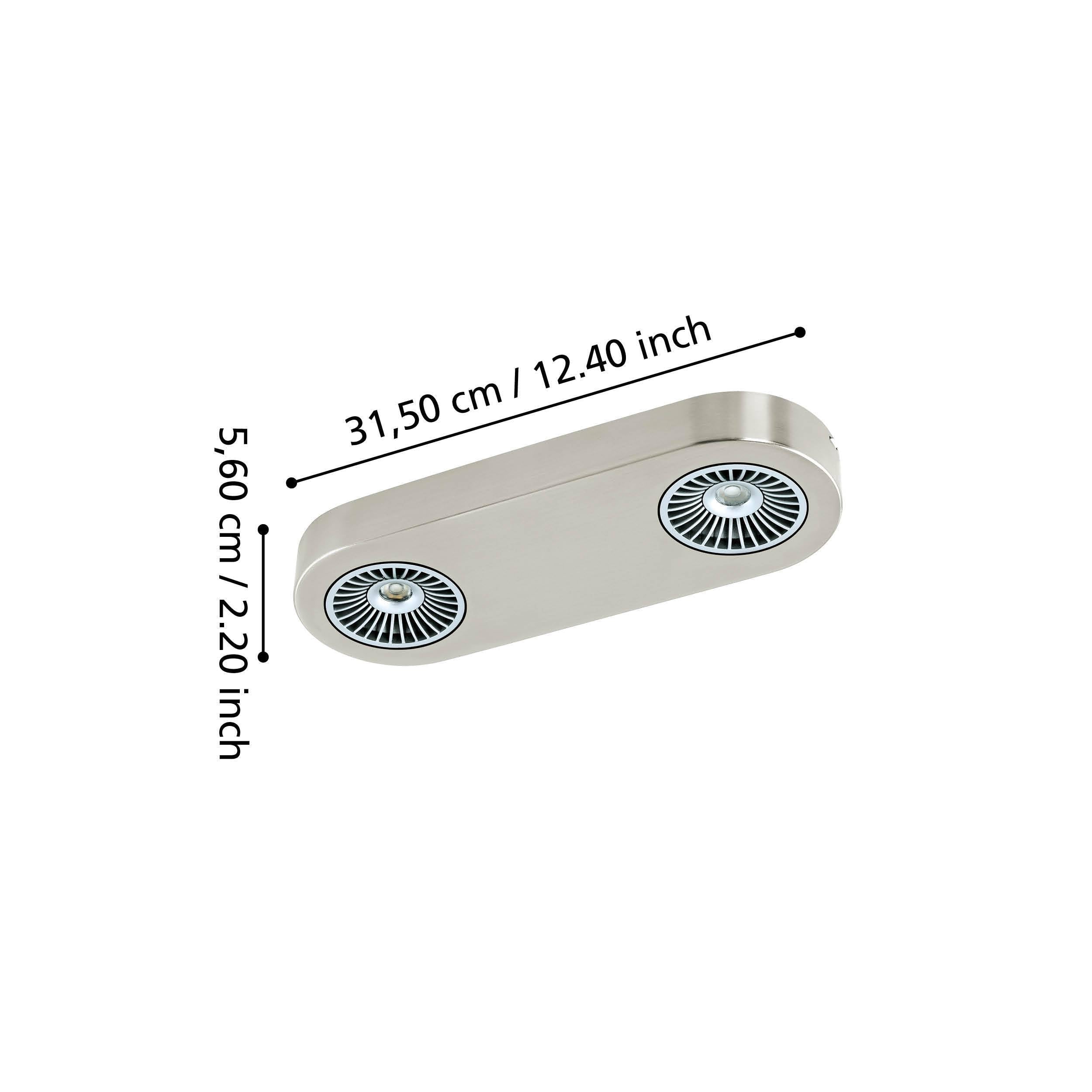 Eglo 94181 Interior Light, Silver, 11,5x31,5 cm - Image 4