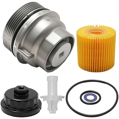 15620-31060 Oil Filter Housing Cover Assembly Kit Replacement for Toyota