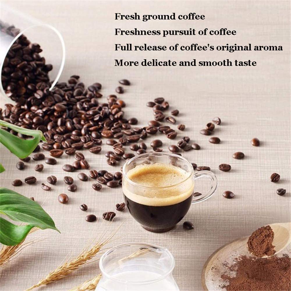 Molinillos de granos, especias eléctricas y molinillo de café para alimentos húmedos/secos, potentes cuchillas de acero inoxidable y cepillo de limpieza little surprise