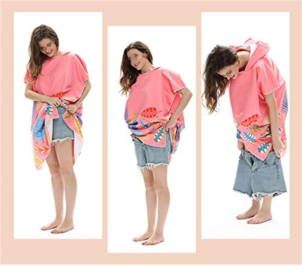 Sleepwish 3D Lion Hooded Beach Towel - Galaxy Print Kids & Adult Hooded Towel For Pool & Beach - View #5