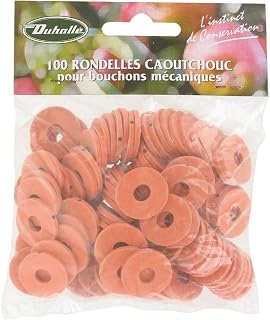 Sachet rondelle Caoutchouc pour Bouchon mécanique Duhallé - Vendu par 100