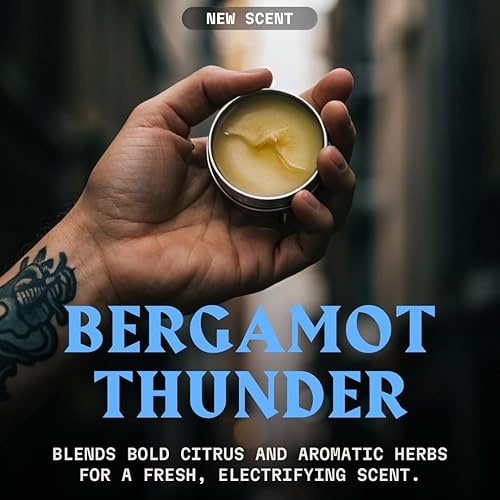 Vista 26 de Striking Viking Bálsamo para barba para hombres – Acondicionador para barba sin enjuague – Bálsamo de peinado hecho con mantequilla de barba