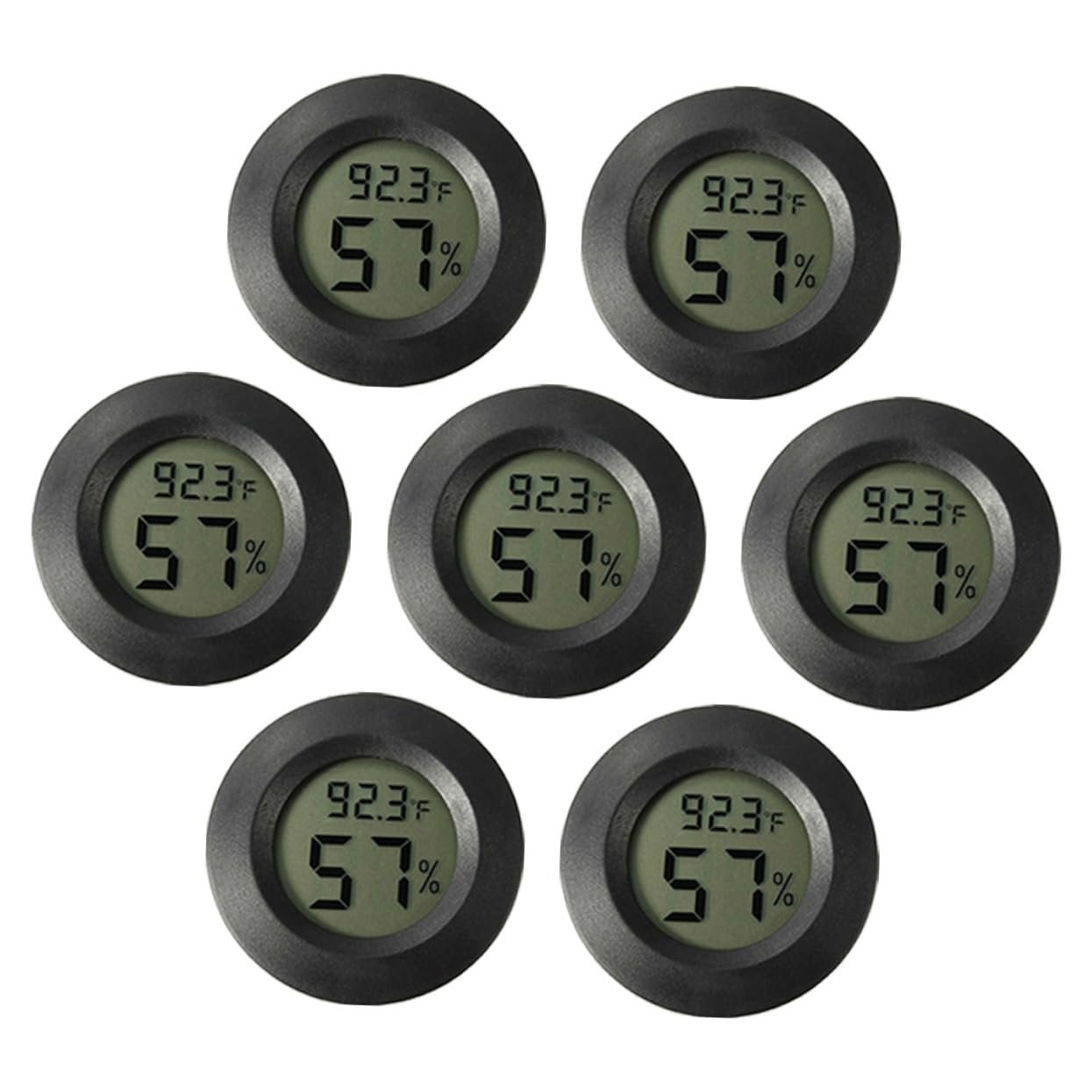 BESPORTBLE 14stücke Mini Hygrometer Thermometer Für Reptilien Teiliges Digitales Temperatur Und Feuchtigkeitsmessgerät Für Terrarien Und Innenräume Präzise Messung Für Optimale