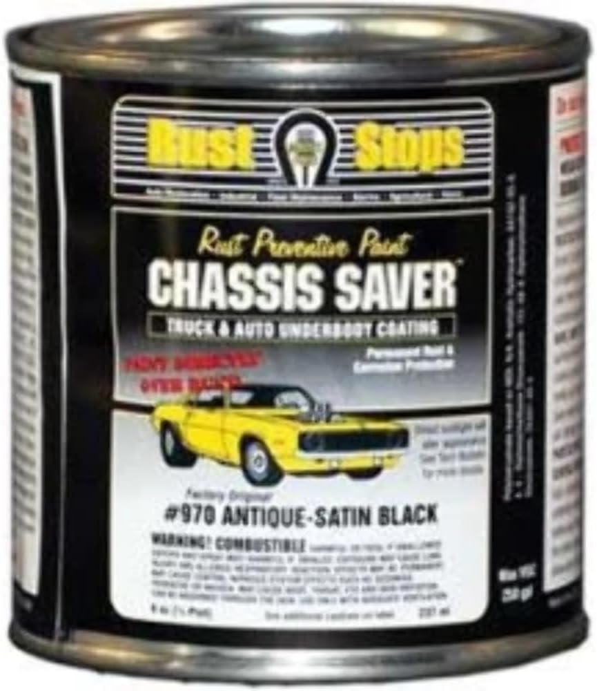 Chassis Saver™ Antique Satin Black, 1/2 Pints
