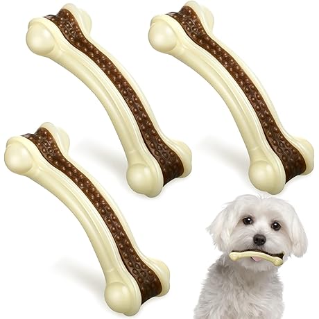 3-Pack Spunky Pup Antler Chew Toys for Aggressive Chewers