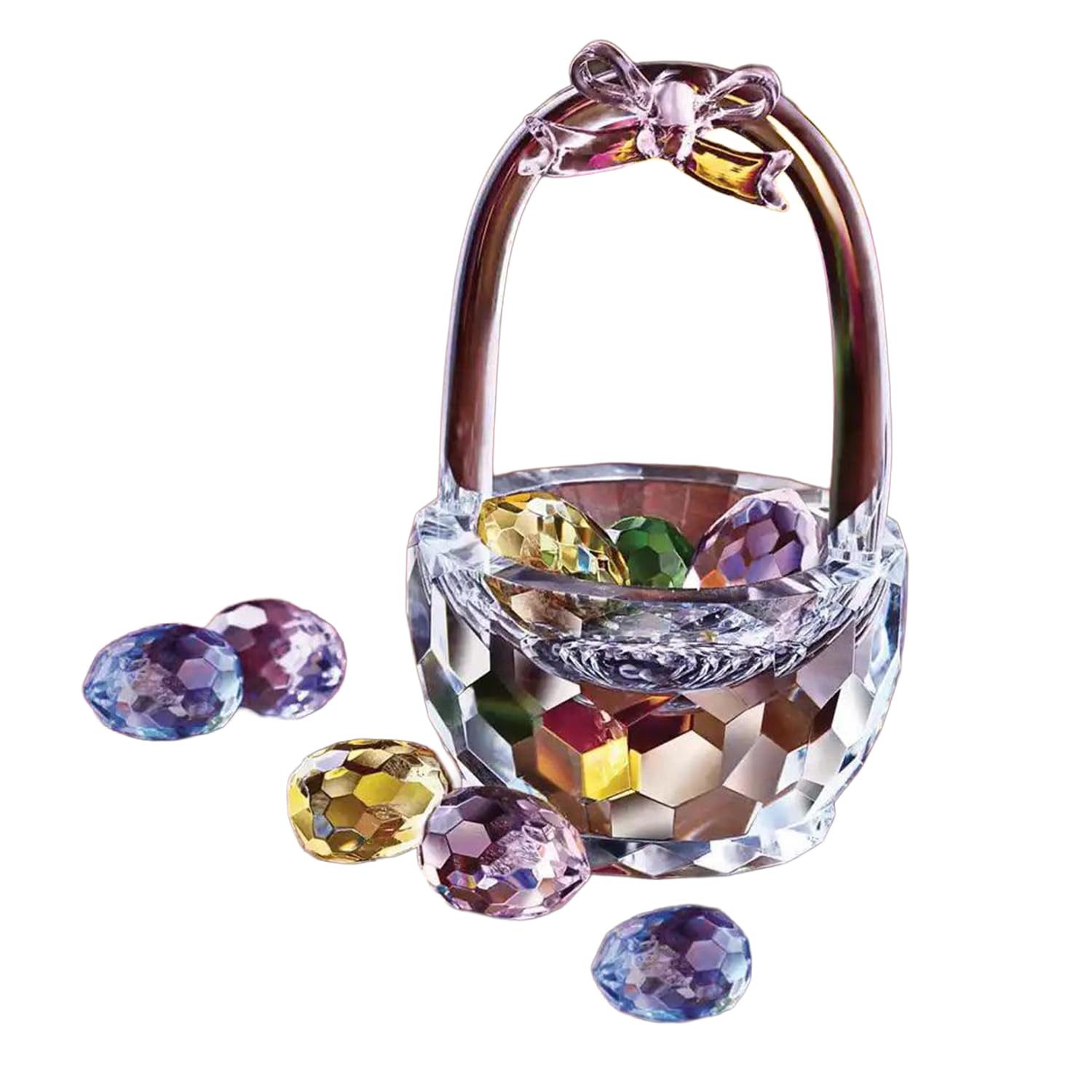 Bits and Pieces - Swarovski Crystal Easter Basket - Easter