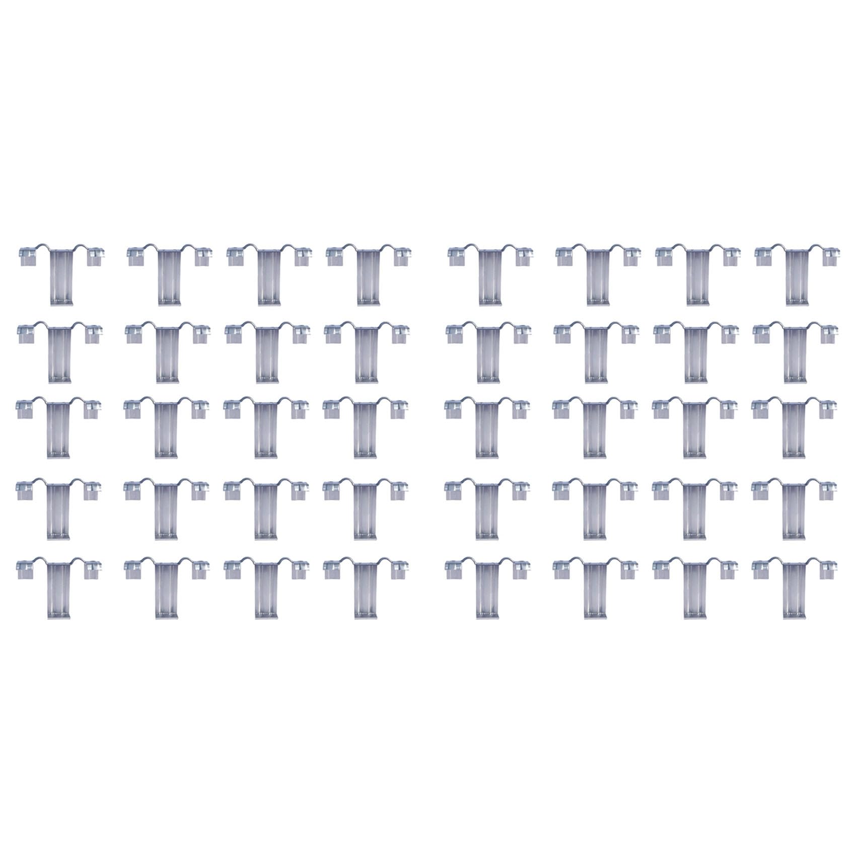 Jnchdghwa Photo Color 40Pcs Photovoltaic Panel Drainage Buckle Plate Solar Panel Water Drain Clip For Solar Panel Draining 35Mm