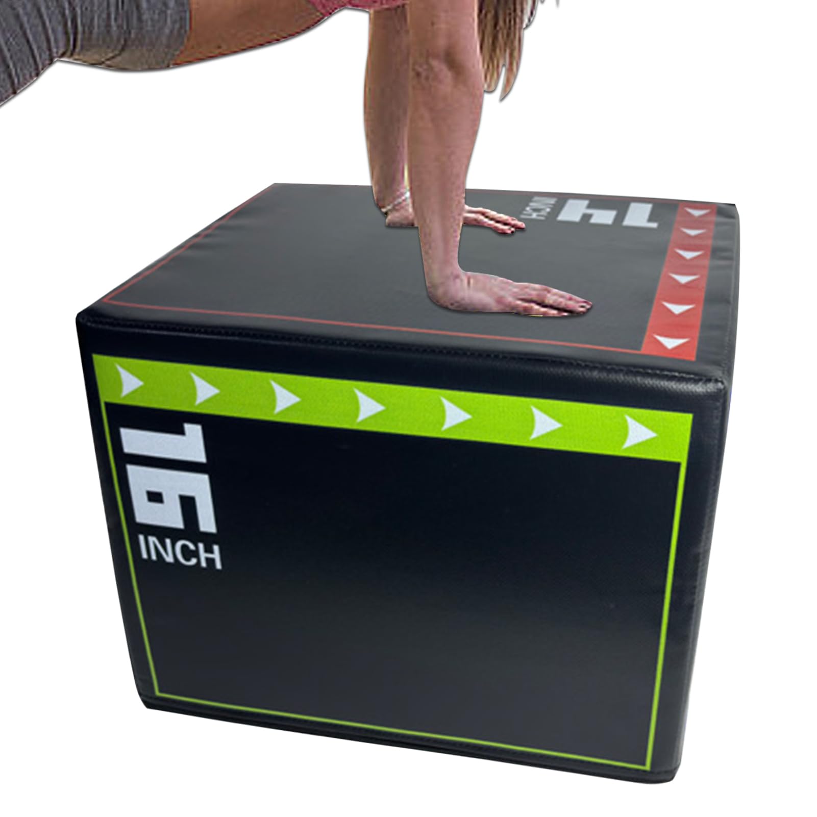Sprungbox - Sprungbox Box Sprünge für Zuhause Gym Stoßfest Rutschfest Jump Box Springtraining Werkzeug Verschleißfeste Fitnessgeräte für Zuhause, Fitnessstudio