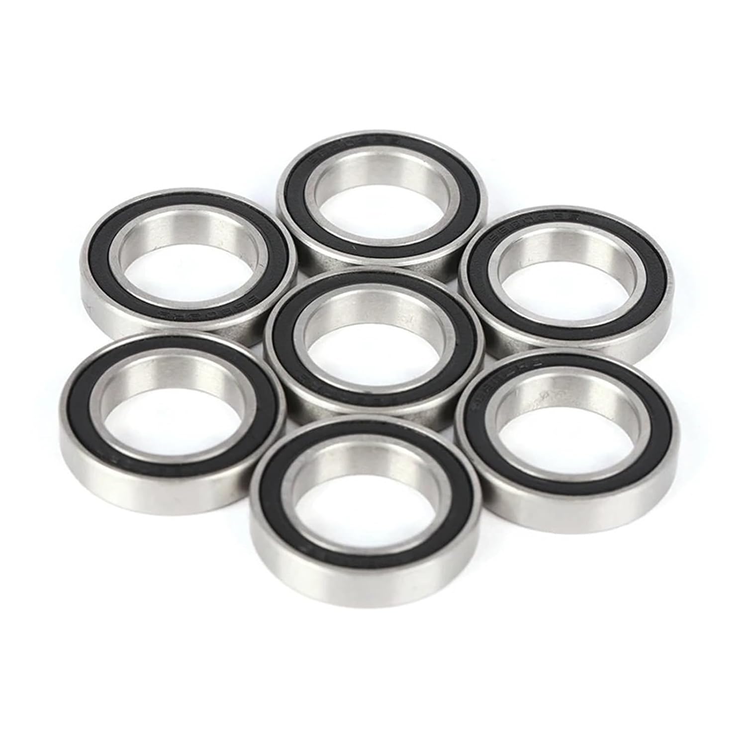 1 Piece S6802-RS Stainless Steel Ceramic Bearing 15x24x5 mm ABEC-7