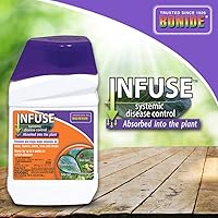 Vista 5 de Bonide Infuse Systemic Disease Control, solución concentrada de 16 onzas para el control de enfermedades de las plantas, de larga duración