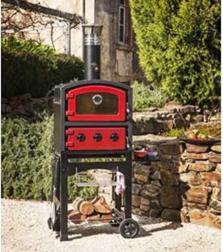 Fornetto Wood Fired Oven And Smoker Outdoor Pizza Oven Red Buy Online At Best Price In Uae Amazon Ae
