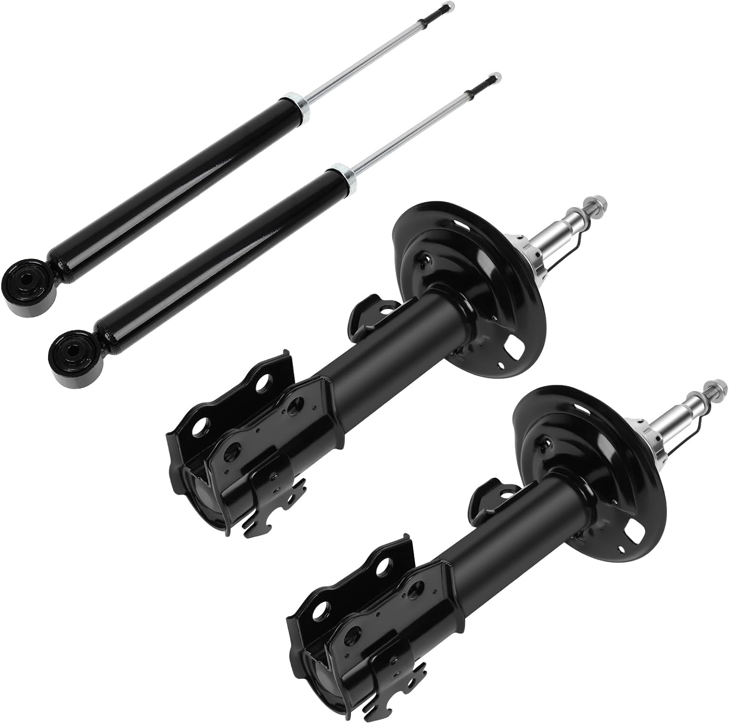 SCITOO Front Rear Shock Absorbers Fits For Toyota Yaris 2006-2015 Auto Shocks 334472 334473 343442 (4Pcs)