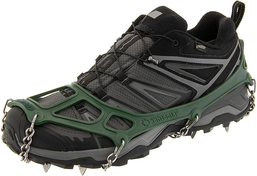MICROspikes Footwear Traction for Winter Trail Hiking & Ice Mountaineering