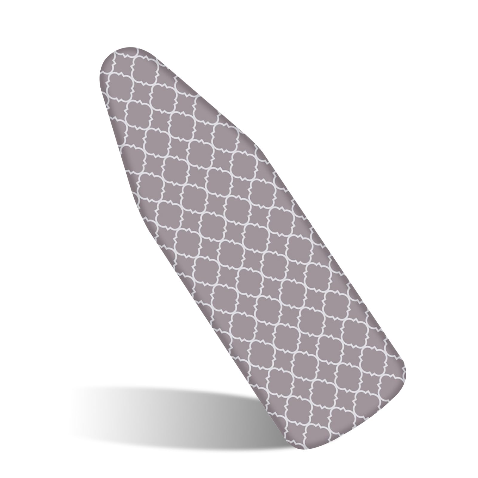 Ironing Board Covers 110 x 40cm - Standard Size Iron Board Covers with 100% Cotton Thick Double-Layer Padding Fits Most Ironing Boards, Heat-Resistant Durable Ironing Board Cover for Home Laundry Room