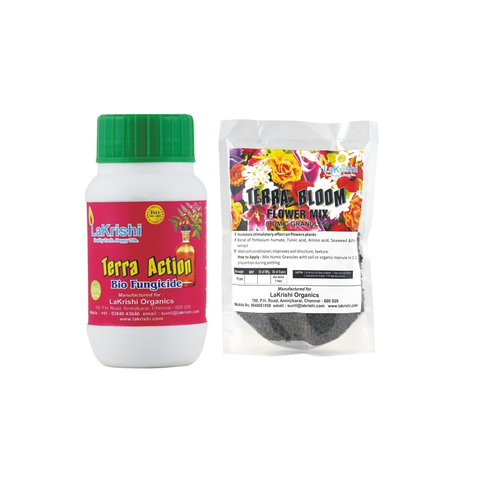 Lakrishi Organics Terra Action Bloom Humic Granules | Terra Action Bio Fertilizer | Organic Fertlizer for plant | Immunity & Plants Growth Booster | pack of 2 (B0D69WFZ32) Amazon Price History, Amazon Price Tracker
