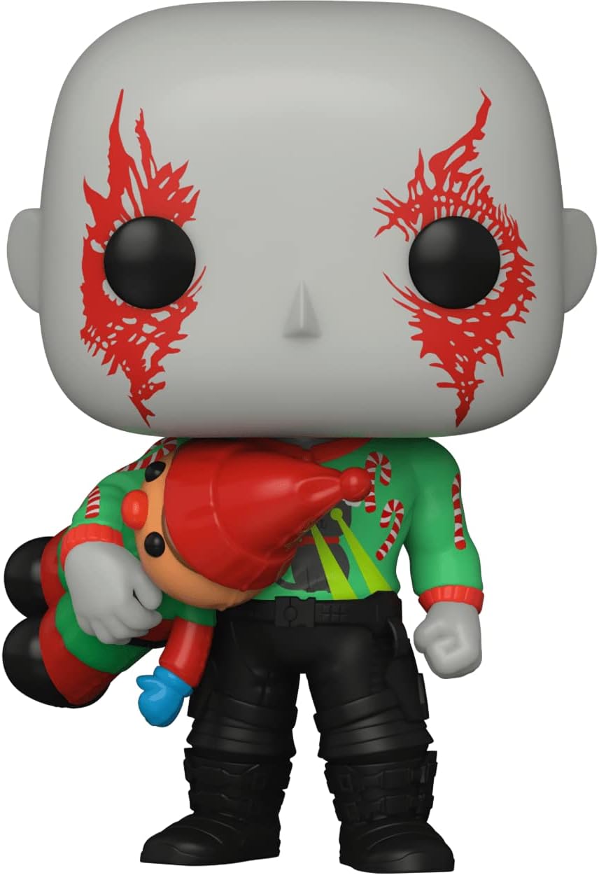 Drax: P o p ! Vinyl Figurine Bundle with 1 Compatible 'ToysDiva' Graphic Protector (1106-64330 - B) image 3