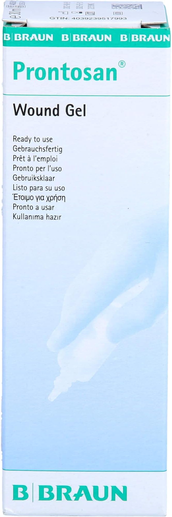 Prontosan® Wound Gel 30Ml | Cleansing And Moisturizing For Pressure Sores, Diabetic Ulcers, Post Operative Wounds, Burns, Fistulas Long Lasting Antimicrobial By B Braun, Germany