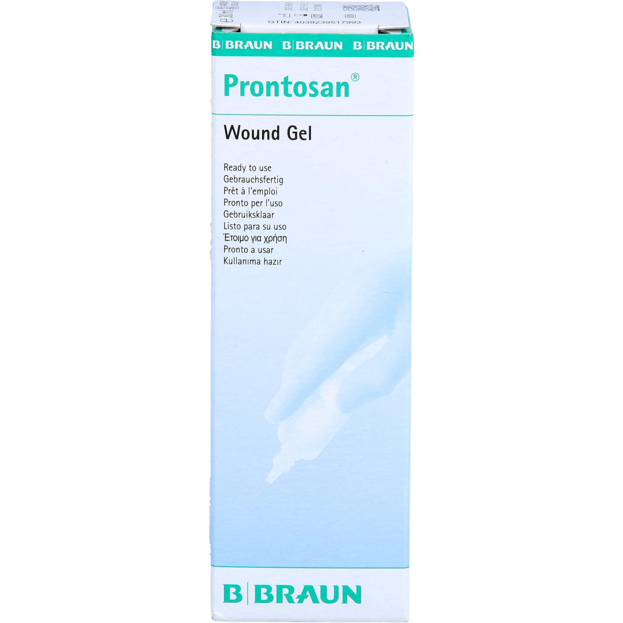 Prontosan Wound Gel I – Reinigung und Befeuchtung von akuten und chronischen Wunden und Verbrennungen