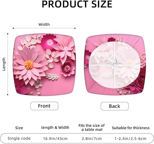 Miniatura 9 de Juego de 4 fundas de asiento extraíbles para silla de comedor, noche de Halloween, elásticas, para bodas, fiestas, fundas de cojín, calabazas, hojas