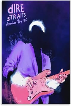 Dire Straits - Póster decorativo para pared (30 x 45 cm)