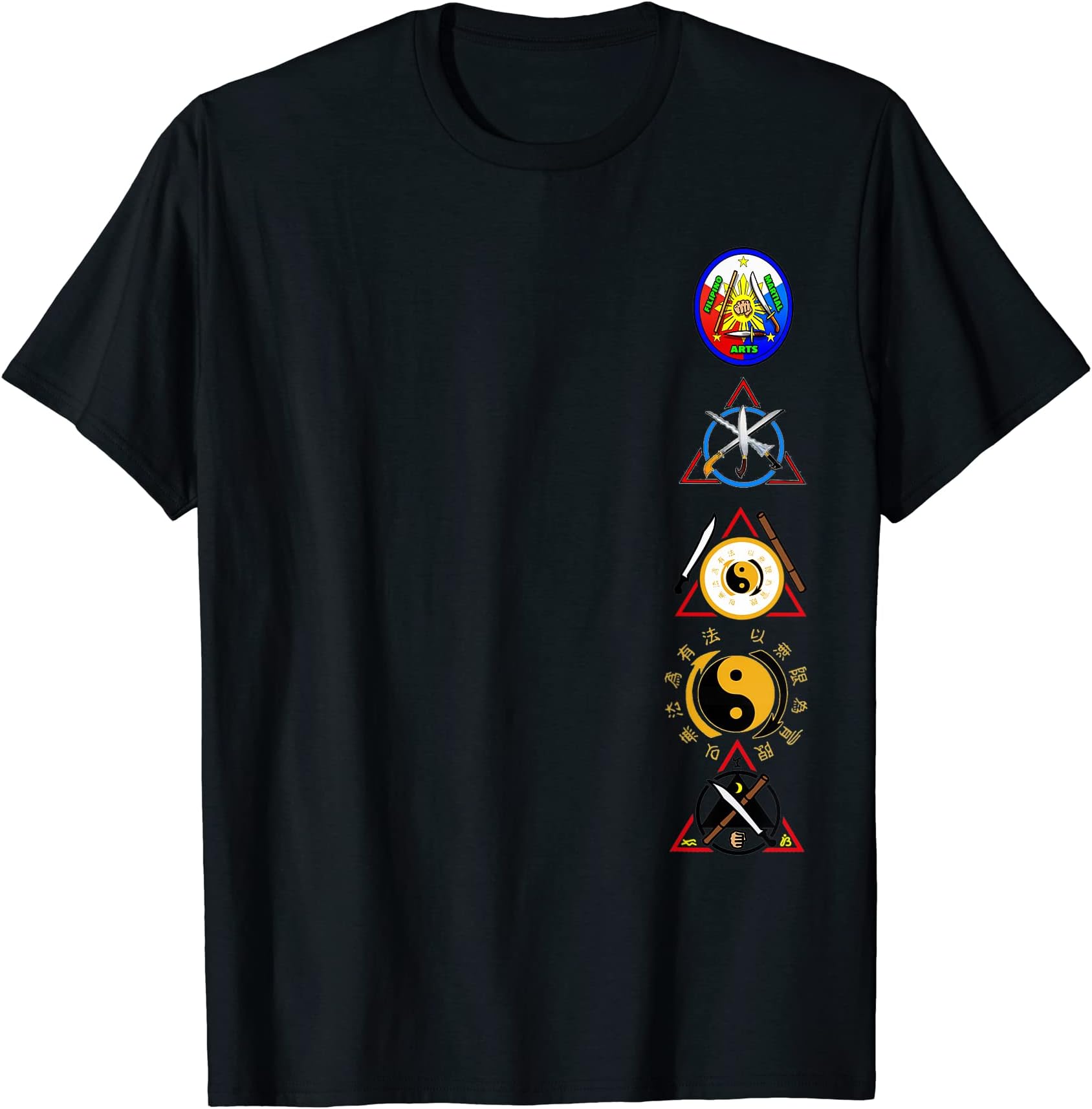 kali, escrima, arnis jkd blade logosKali Escrima Arnis Jkd Blade Logos T-ShirtOEKO-TEX STANDARD 100