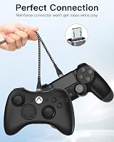 HUNYYN Extra Long Micro USB töltőkábel PS4/Xbox One kontrollerhez 2db 5