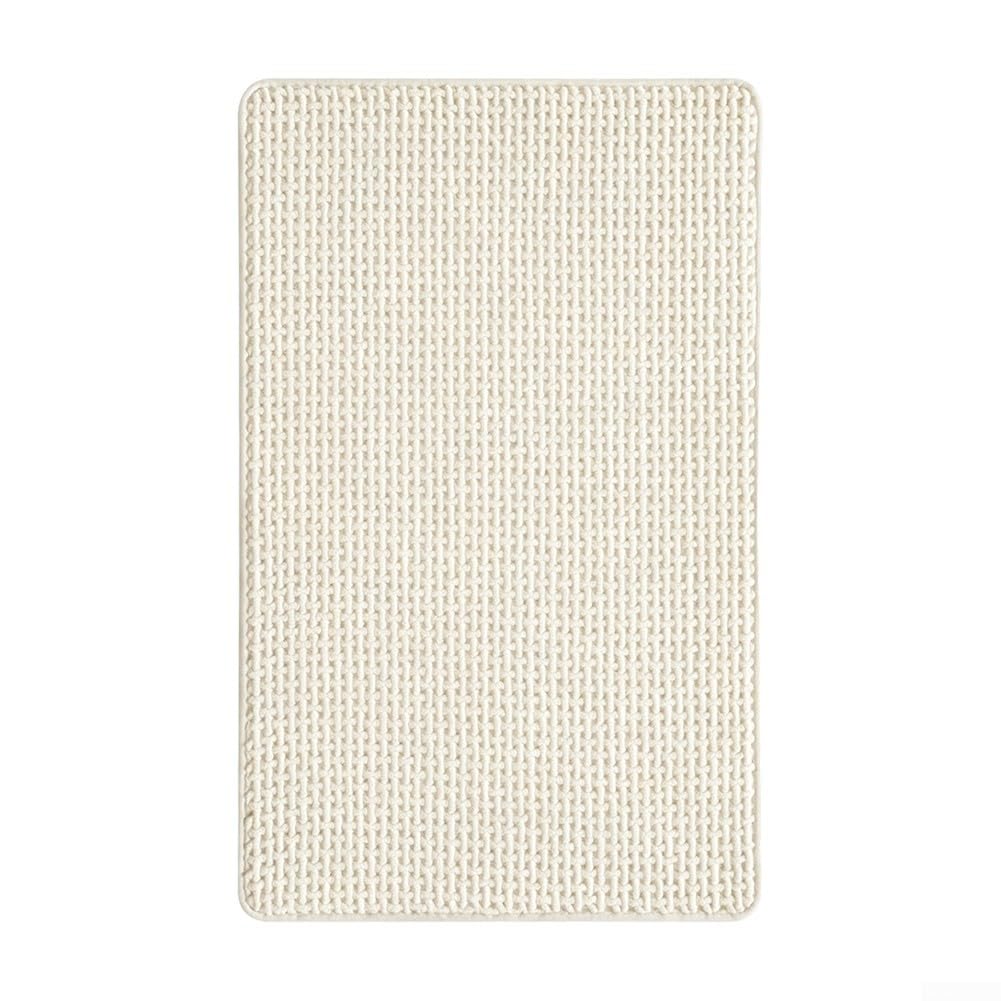 Tapis de bain chenille absorbant fini le sol mouillé en sortant